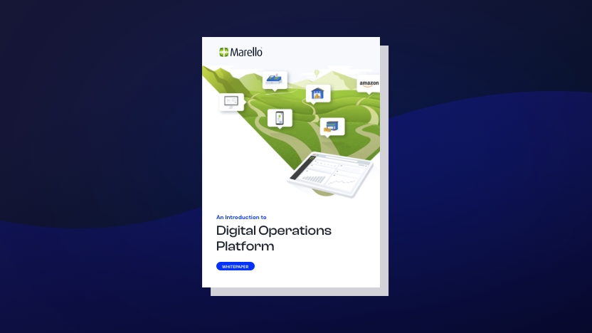 cover of the whitepaper digital operations platform